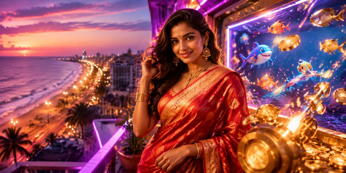 Live casino dealer hosting a game in India